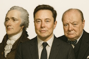 Elon Musk, Alexander Hamilton, Winston Churchill