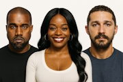 Kanye West, Azealia Banks, Shia LaBeouf