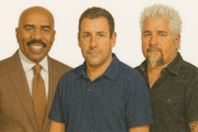 Steve Harvey, Adam Sandler, Guy Fieri