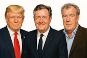 Donald Trump, Piers Morgan, Jeremy Clarkson